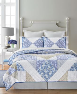 Martha Stewart Collection Blue Meadow Collector S Reversible Quilts   3382064 Fpx.tif