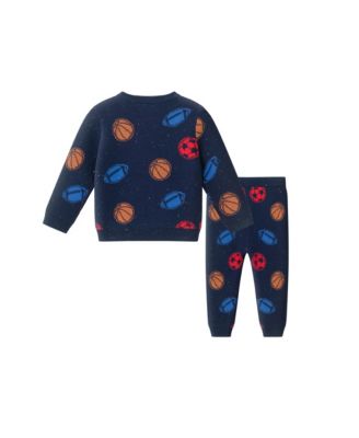 Infant Boys Sports Baby Sweater Set