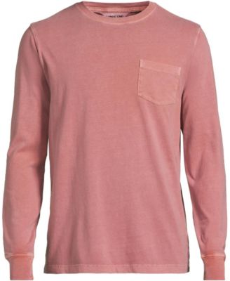 Mens Tall Long Sleeve Pocket Sun Faded Super-T Tee