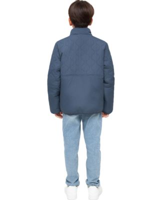 Little and Big Boys' Reversible Lightweight Fleece Jacket