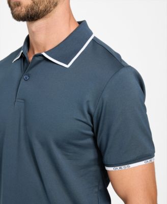 Men's Short Sleeve Paul Pique Tipping Polo Shirt