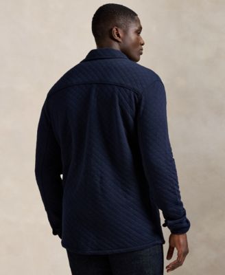 Men's Big & Tall Quilted Shirt Jacket