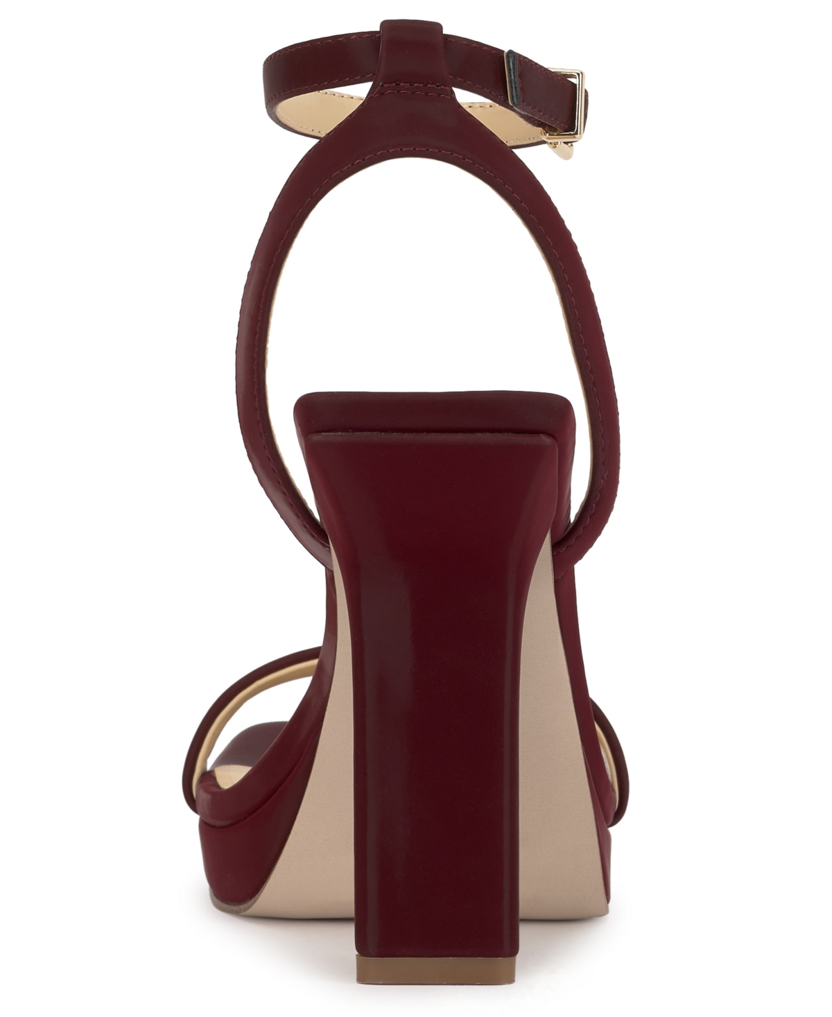 Jessica Simpson Adonia Ankle Strap Platform Sandal In Red