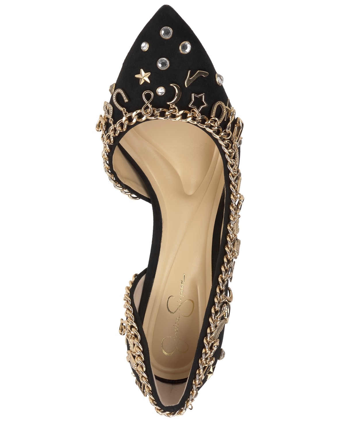 Jessica Simpson Palias Half D'orsay Pump In Black