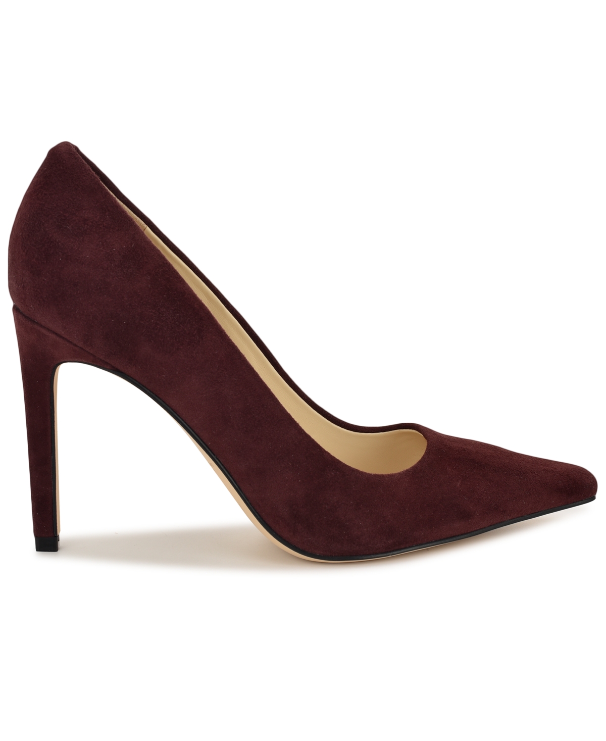 Nine West Women's Oraye Snip Toe High Stiletto Pumps In Burgundy