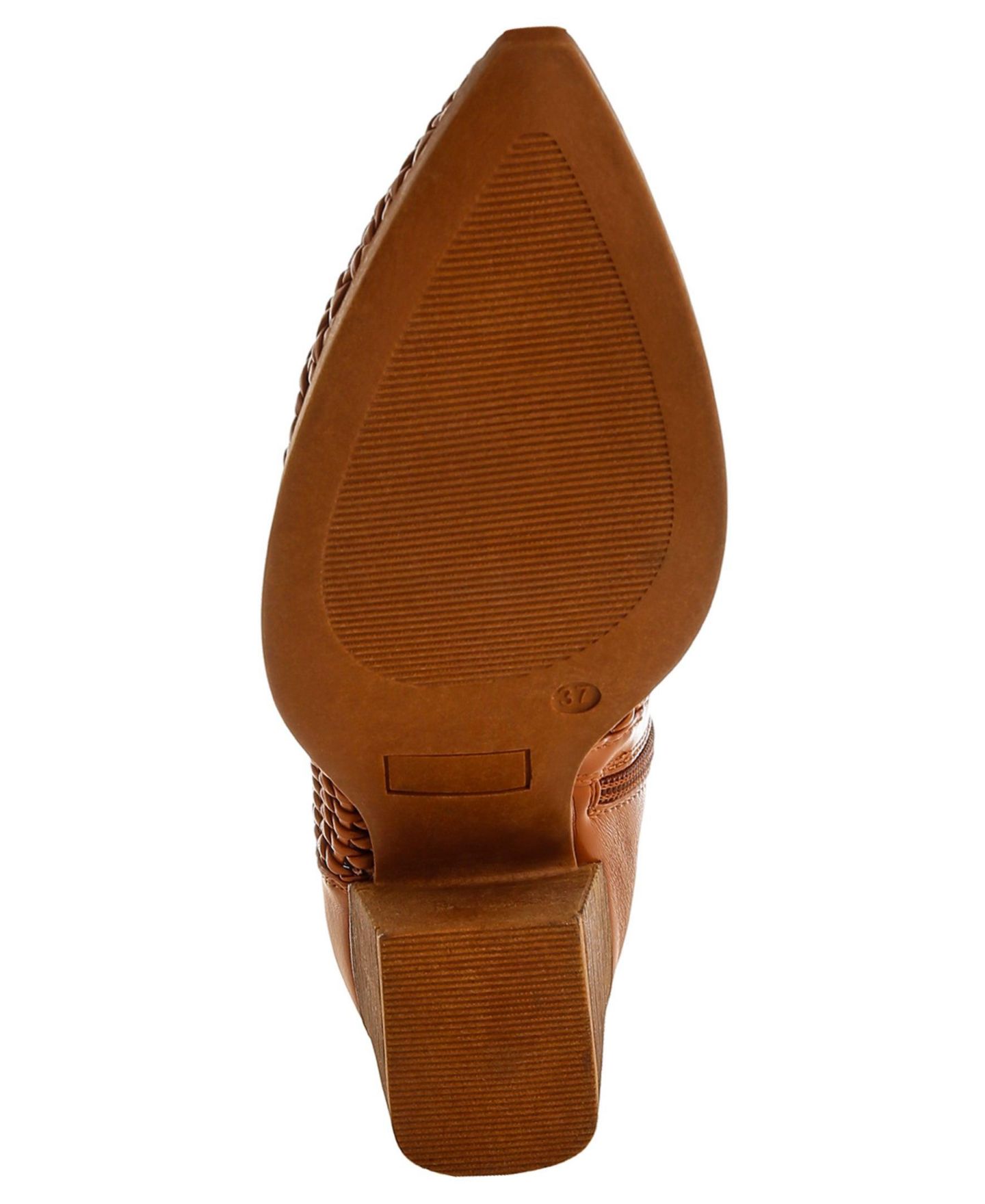 Женские ботинки Rag & Co Artisole Woven Pleather Block, цвет: Бежевый / Хаки — фото 6
