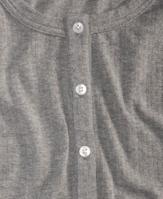 Women's Solid Knit 3-Piece Pajama Set