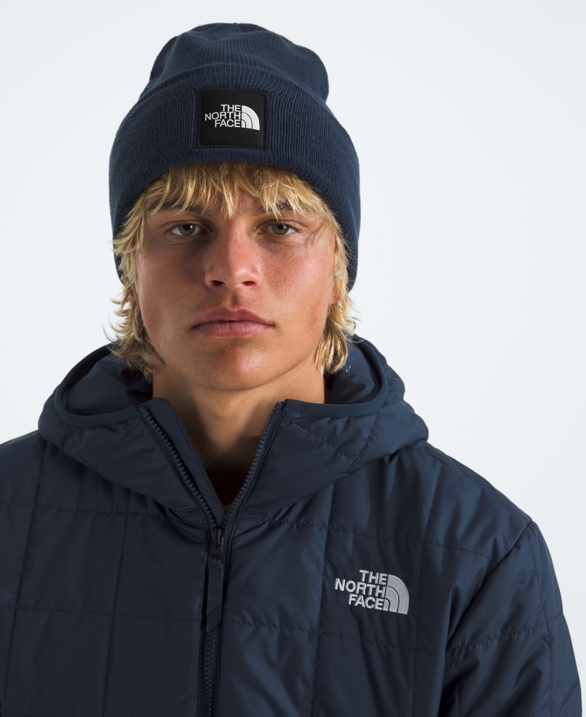 The North Face Men's Big Box Beanie In Blue