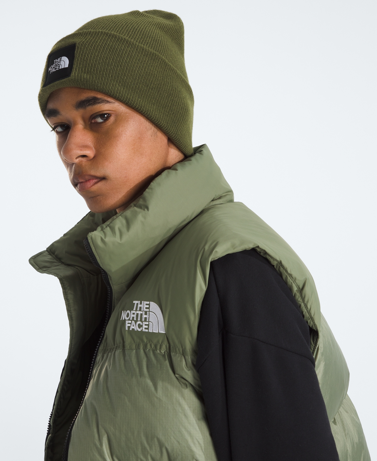 The North Face Men's Big Box Beanie In Green