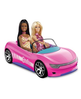 RC Barbie Convertible Toy Car