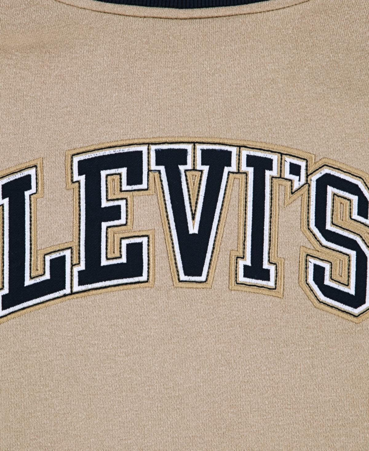Levi's Boys 4-7 Varsity Bomber Full Zip Jacket In Nude