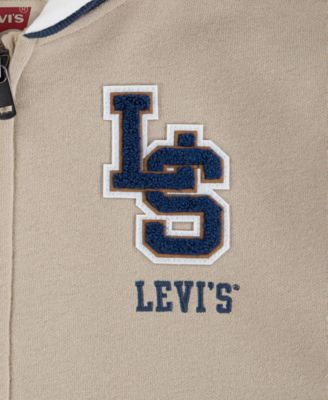 Boys' 8-20 Varsity Bomber Full Zip Jacket