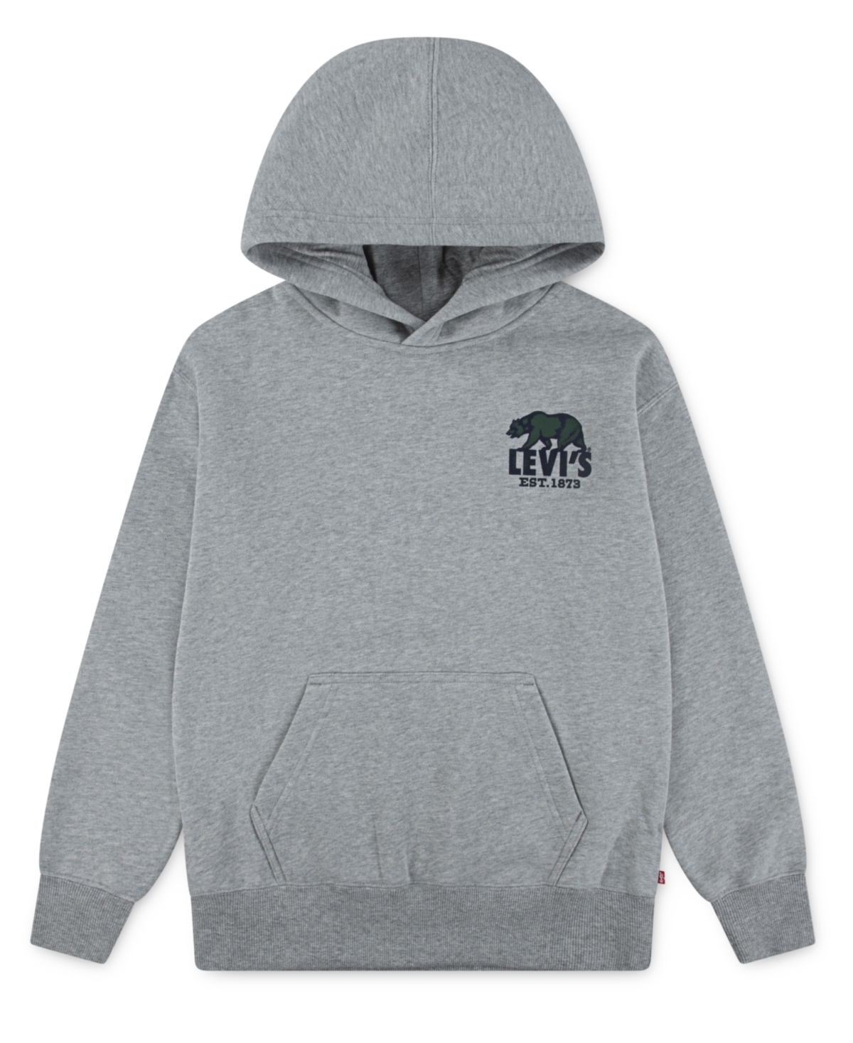 Levi's Kids' Boys 8-20 Winter Bear Pullover Hoodie In Gray