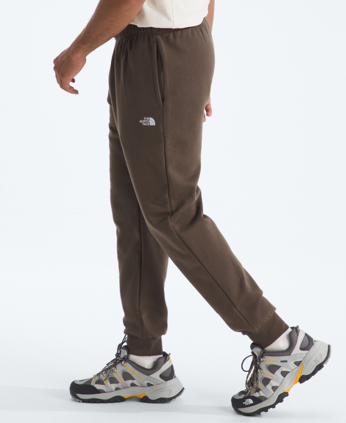 The North Face Men's Evolution Simple Dome Joggers In Brown