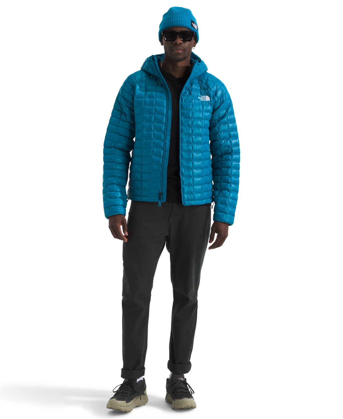 The North Face Men's Thermoball Jacket In Blue