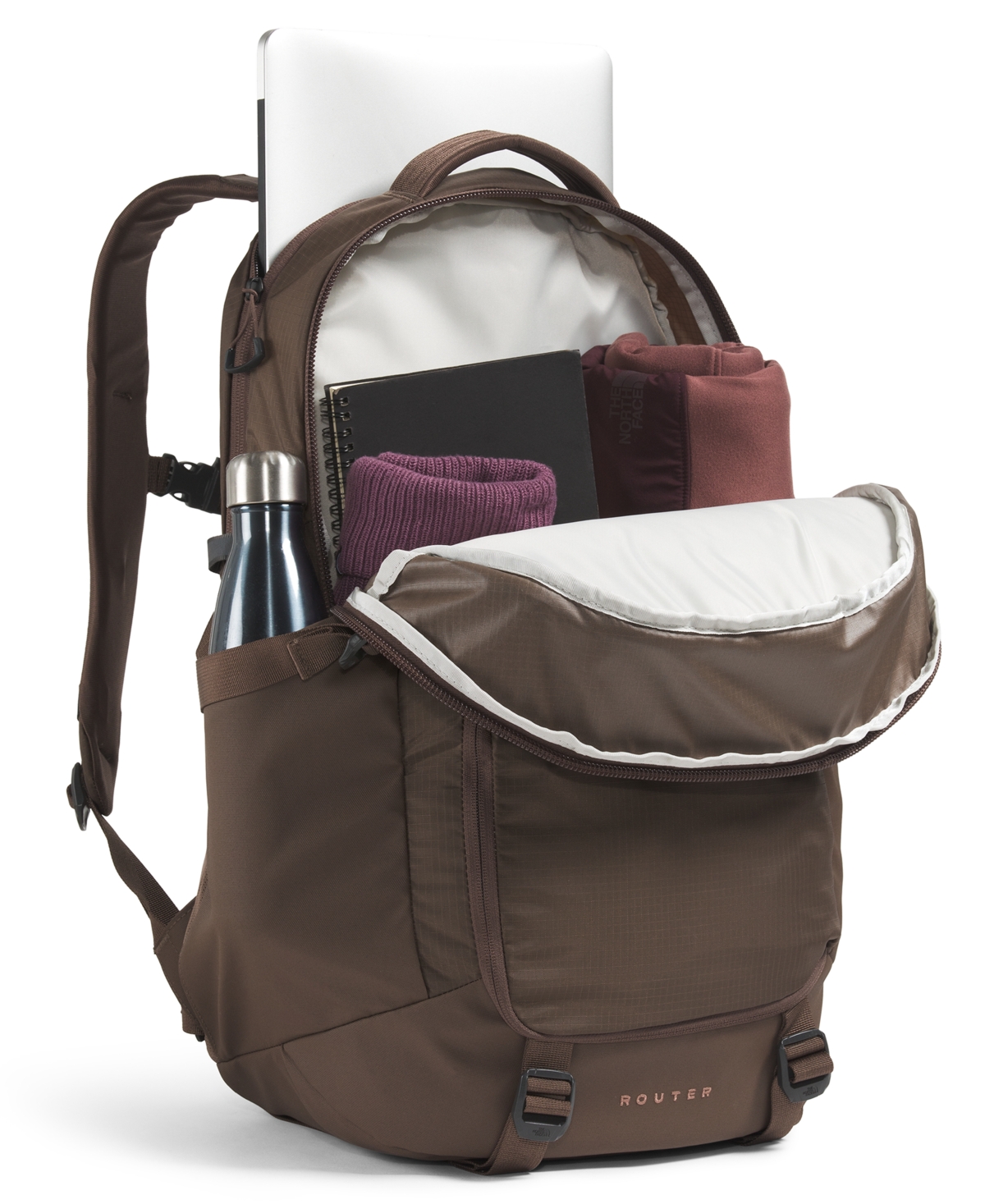 The North Face Men's Router Backpacks Messengers In Brown