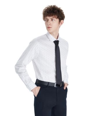 Men's Even Dot Print Dress Shirt, Macy's Exclusive