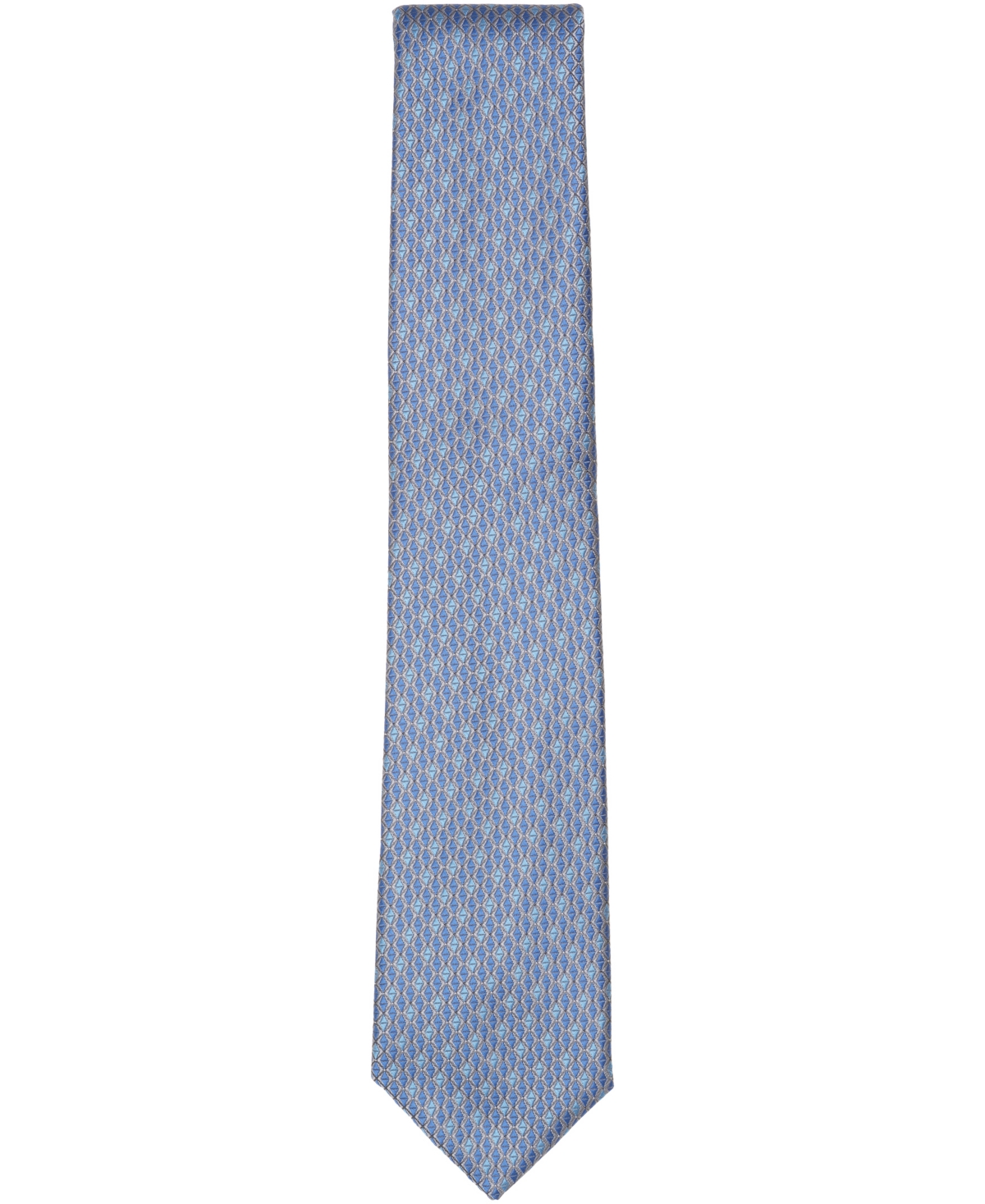 Perry Ellis Portfolio Men's Nilsson Geometric Tie In Blue