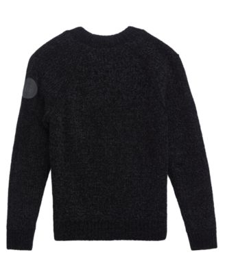 Boys' 8-20 Long-Sleeve Chenille Knit Sweater