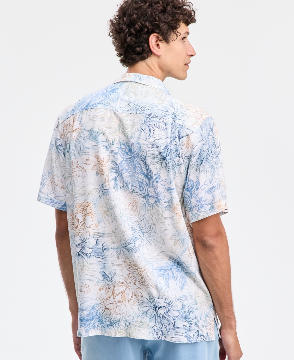 Tommy Bahama Men's Veracruz Cay La Blanca I Shirt In Multi