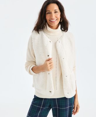 Style & Co - Women's Sherpa Vest