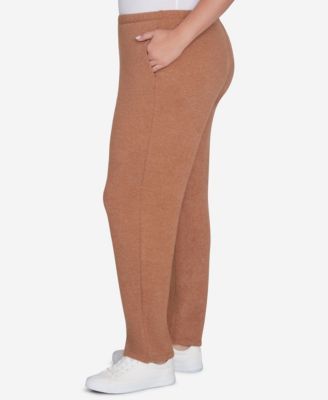 Plus Size Pull On Cozy Hatchi Sweatpants