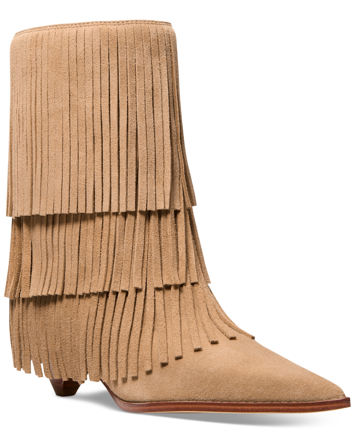 Michael Kors Michael  Women's Jayla Heeled Booties In Brown