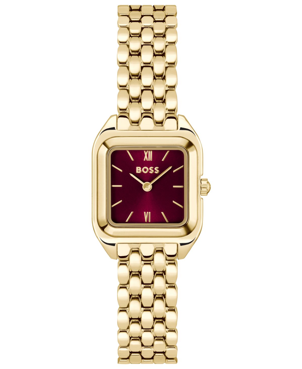 Женские часы Mae Petite Quartz Basic Mini с ионным покрытием из тонкой золотой стали, 22 мм