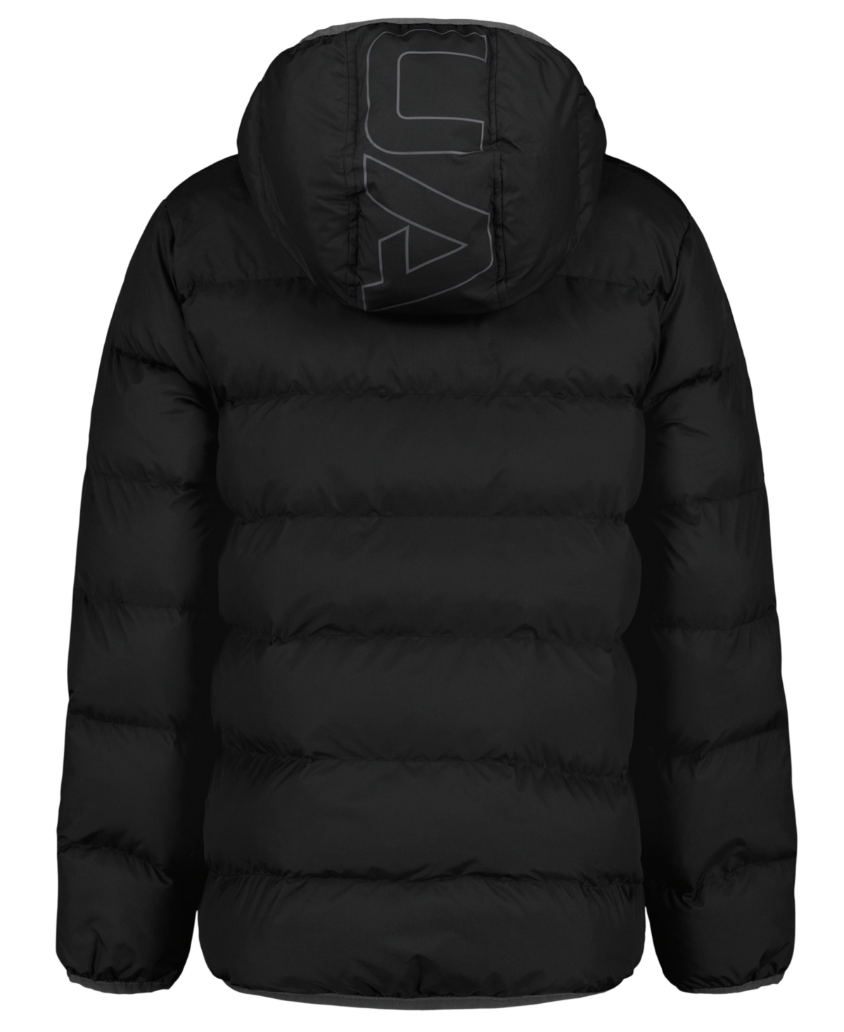 Under Armour Big Boys Pronto Hooded Puffer Jacket In Black