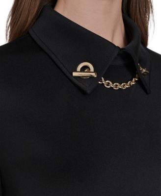 Women's Collared Neck Dress