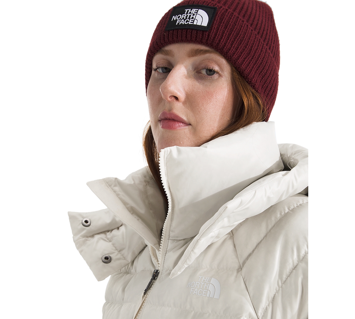 The North Face Ruby Puffer Jacket In White