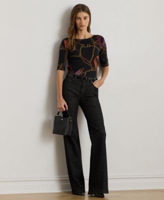 Petite Boat Neck Top