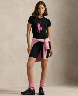 Women's Pink Pony Crewneck T-Shirt