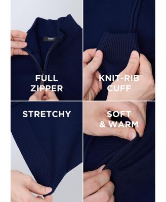 Boy's Full Zip Cardigan Sweater