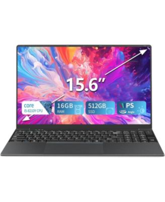 15.6 inch Laptop Computer, Laptop i5,Gaming laptops,up to3.60 GHz,16 GB RAM 512 GB SSD Storage, Supports 180 Angle Opening,Full HD IPS Display,for Students and Business
