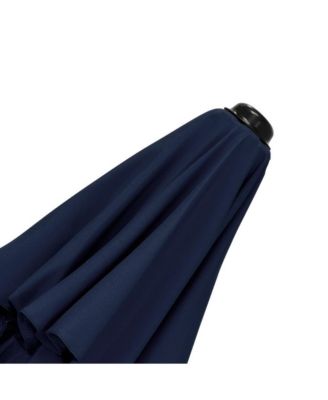 9-Foot Steel Market Patio Umbrella