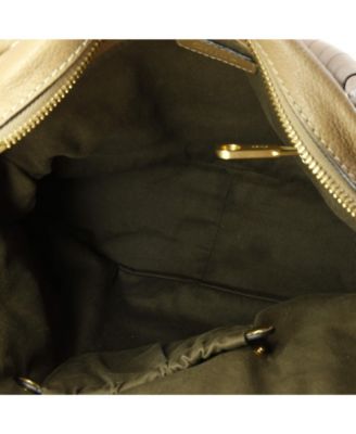 Medium Marcie Satchel Leather