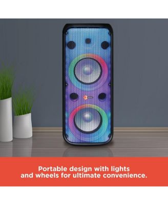 Tower Party Speaker With 8 Inch Woofers 120W For Outdoor Remote Control Included 4001957