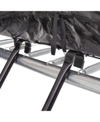 7ft x 10ft Rectangular Trampoline with Patented Safety Enclosure, Heavy-Duty Frame, and Powder-Coated Ladder