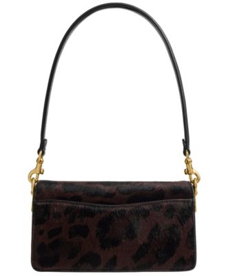 Tabby Small Haircalf Leopard Print Shoulder Bag 20