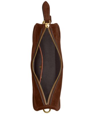 Waverly Small Suede Shoulder Bag
