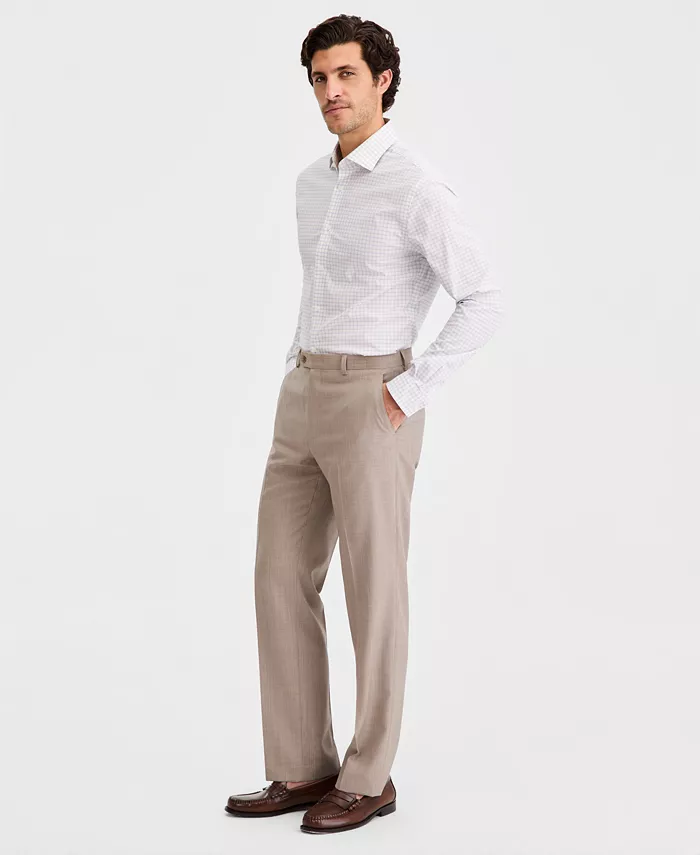 Men's Classic Fit Wool Blend Suit Separates Pant