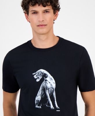 Men's Cotton Graphic Crewneck T-Shirt