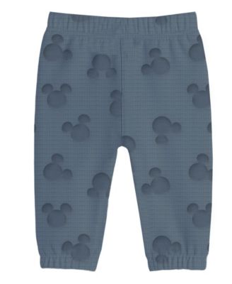 Baby Boys' Mickey Print Sweater, Bodysuit and Pants, 3-Piece Set
