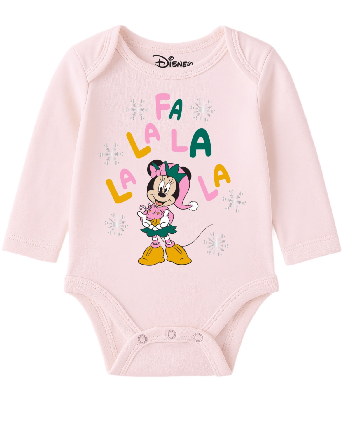 Disney Baby Girls 5-piece Minnie Mouse Coverall, Bodysuit, Cap, Bib And Pants Set In Pink
