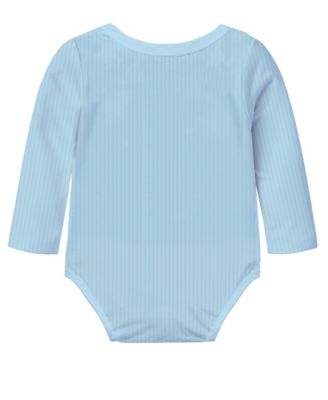 Baby Boys' Mickey Mouse Printed Long Sleeve Bodysuit, 3-Pack Set