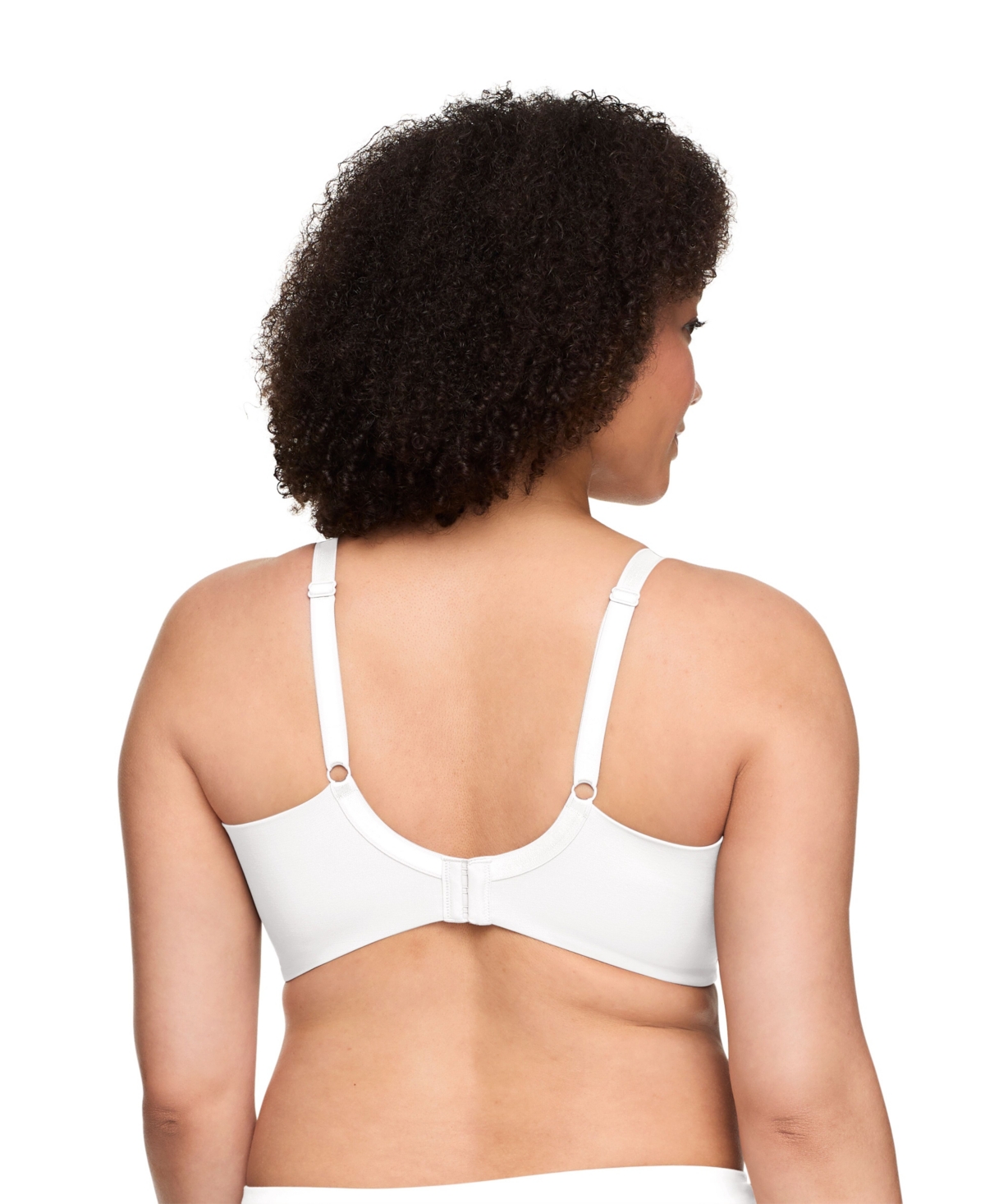 Warner's Women's No Side Effects Underarm-smoothing Wireless Bra Rm3061a In White