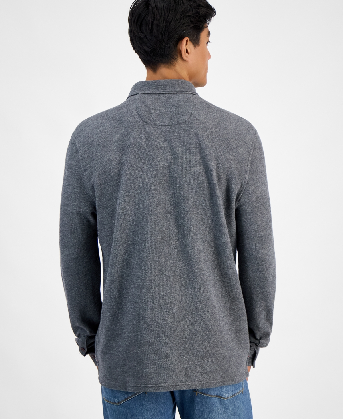 Tommy Bahama Men's Penn Cove Long-Sleeve Polo Shirt