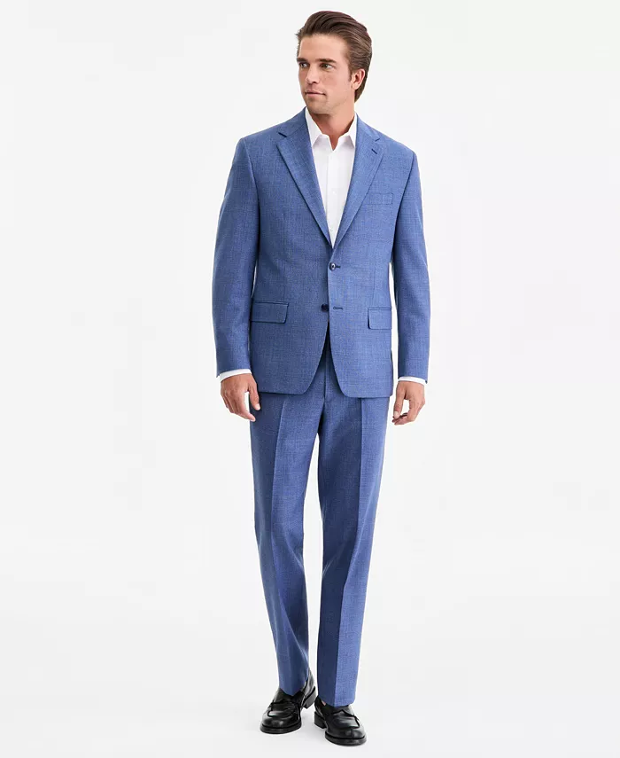 Men's Classic Fit Wool-Blend Suit Separates - thumbnail 7