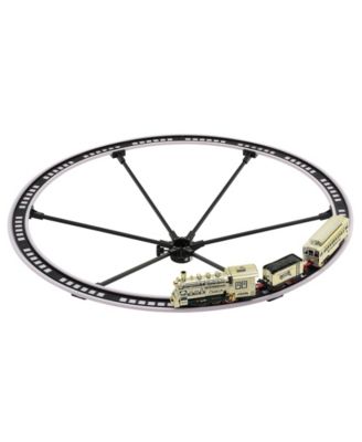 Animated Train Around the Tree